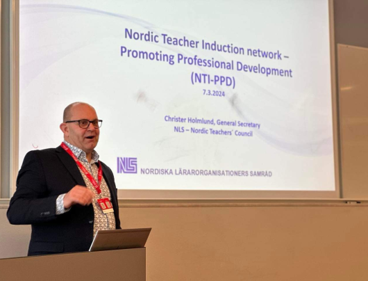 Christer Holmlund på NERA-konferensen